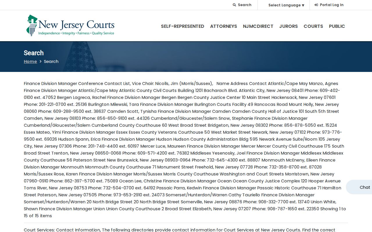Manalapan resident records New Jersey Courts public case search
