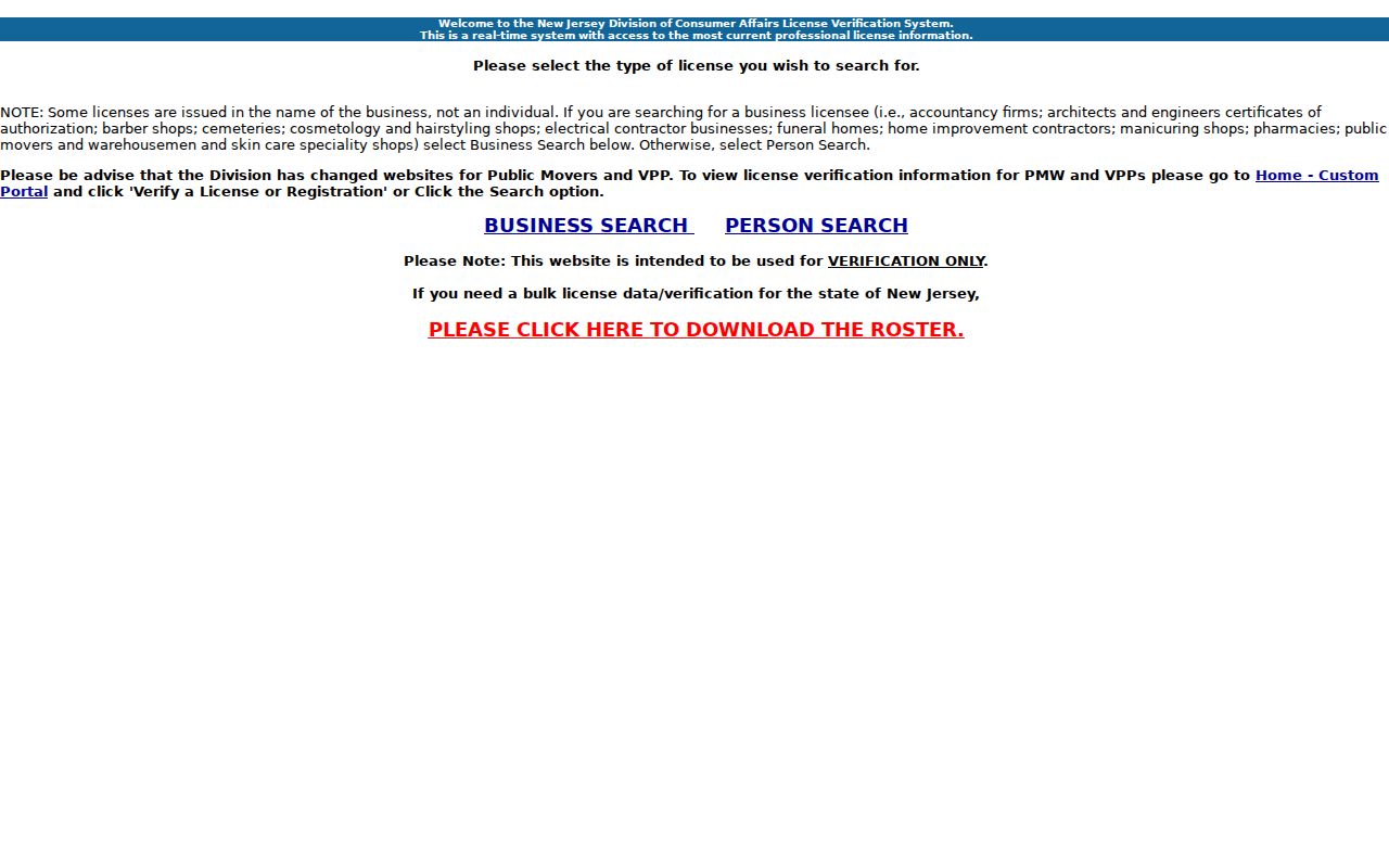 Manalapan resident lookup New Jersey license verification source